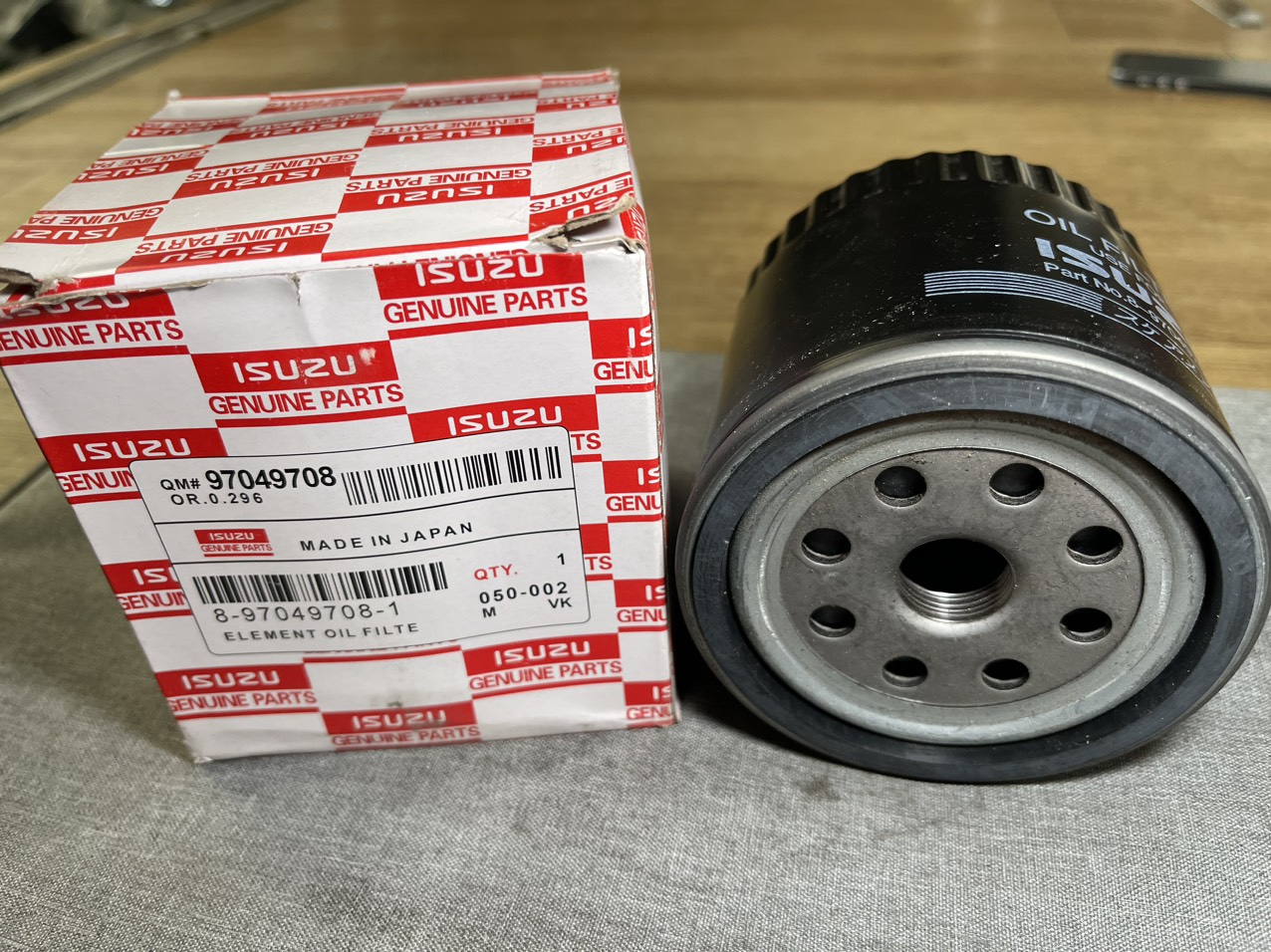 Lọc nhớt động cơ isuzu hilander-đô thành iz65-iz49