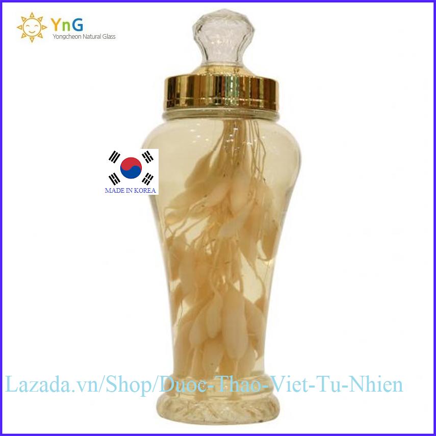 Bình thủy tinh cao cấp Hàn Quốc 2,4 Lít.