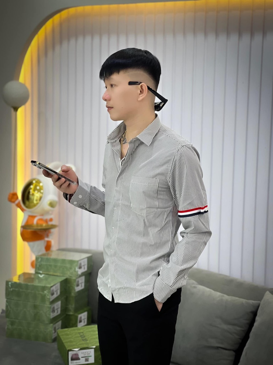 Áo sơ mi nam caro loang dài tay chất  cao cấp mền mịn chống nhăn thiết kế đẹp hiện đại trẻ trung mẫu mới