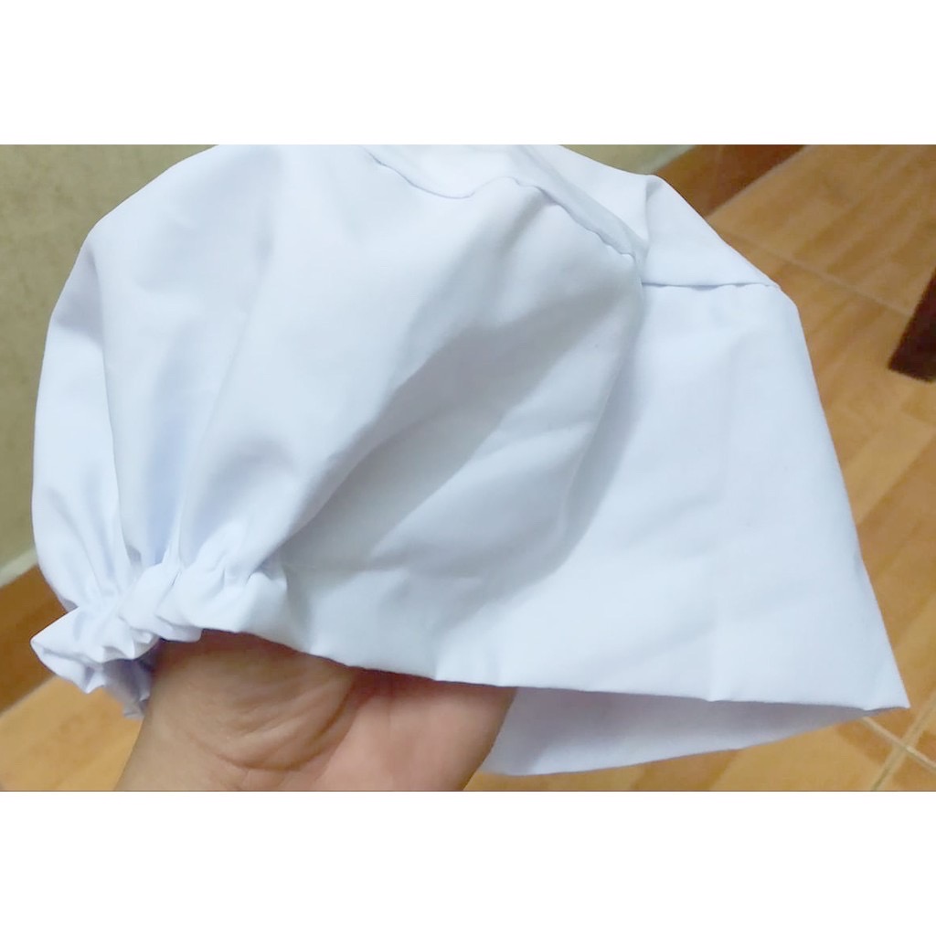 Mũ vải blouse trắng bác sĩ, y tá nam nữ
