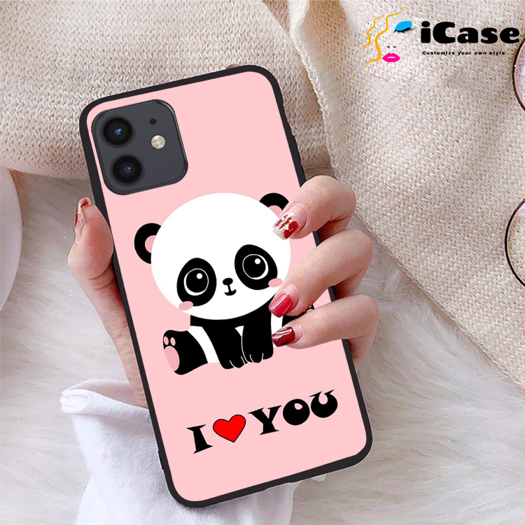 Ốp lưng iPhone 12 viền dẻo TPU BST Panda