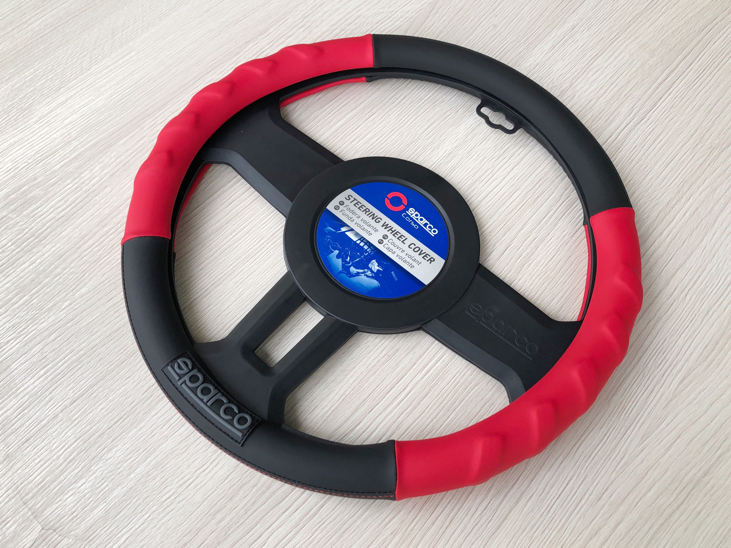 [HCM]Bọc vô lăng Sparco SPC1117RD