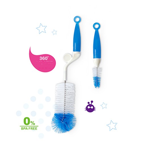 CỌ RỬA BÌNH SỮA KUKU 360 độ - KU5468