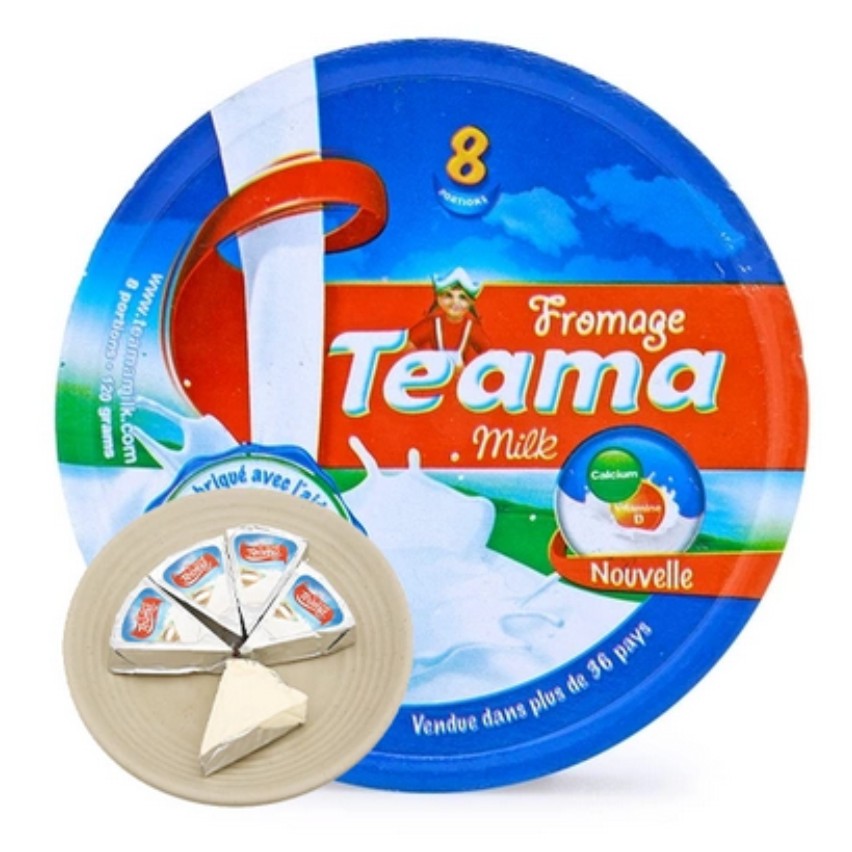 Phô Mai Teama Ai Cập Hộp (16 Miếng 240G)