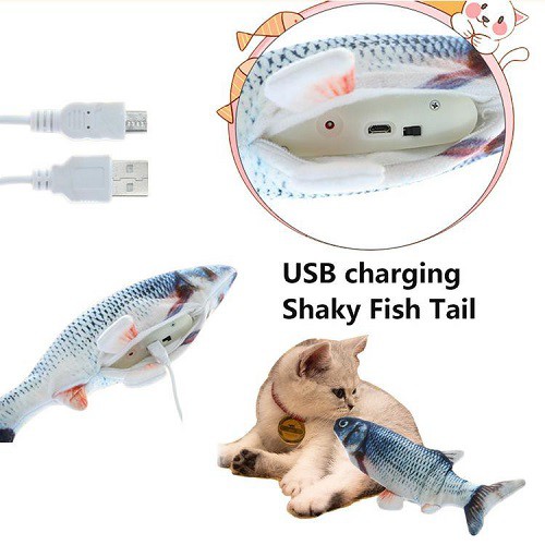 Cá nhảy sạc điện nhiều màu siêu hot