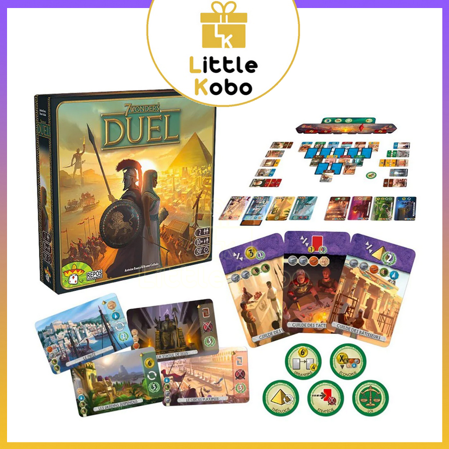 Board game 7 wonders trò chơi 7wonders 7 kỳ quan bản cơ bản boardgame trò chơi nhóm bạn chiến lược