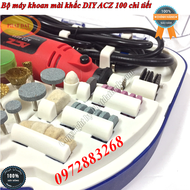 Bộ máy mài khắc ACZ 100 chi tiết