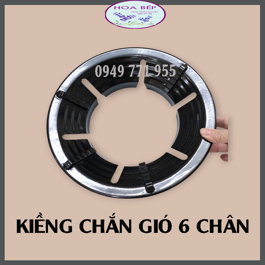 🌼 Kiềng chắn gió bếp gas 🌼 kiềng chắn gió 4 chân - kiềng chắn gió 5 chân - kiềng chắn gió 6 chân - Hoa Bếp