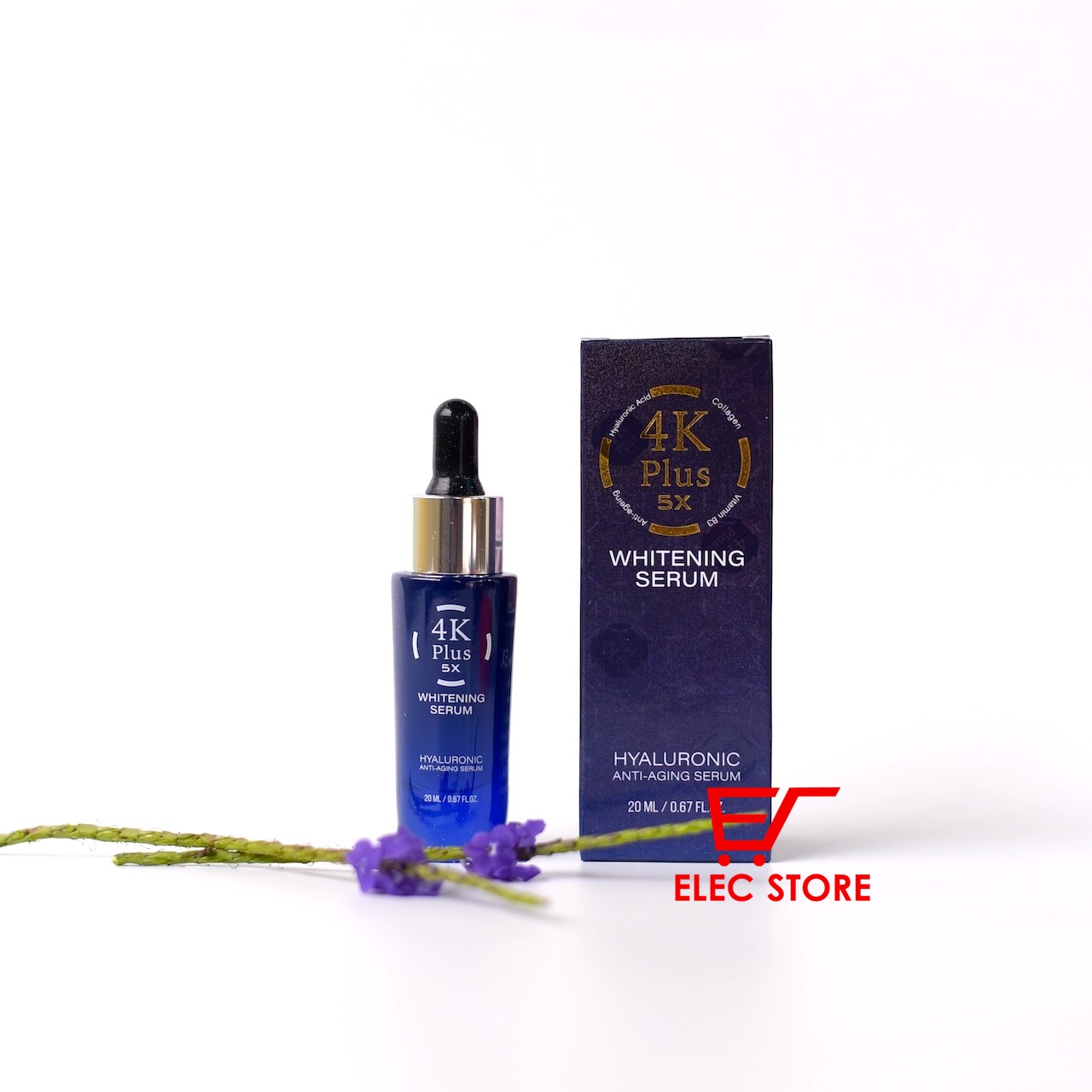 Serum dưỡng trắng da 4K plus Thái Lan 20ml