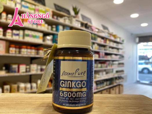BỔ NÃO GINKGO ESSENCE PURE 6500MG – Pháp