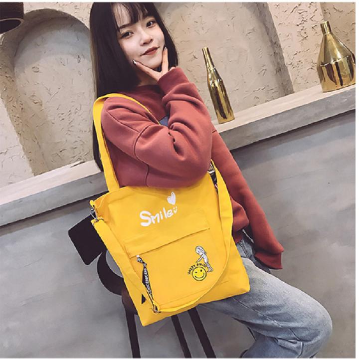 TÚI TOTE THỜI TRANG  SMILE