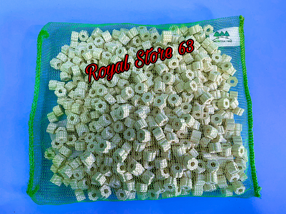 Sứ lọc cao cấp Mini Ring Mountain Tree vật liệu lọc cho hồ cá 580gram