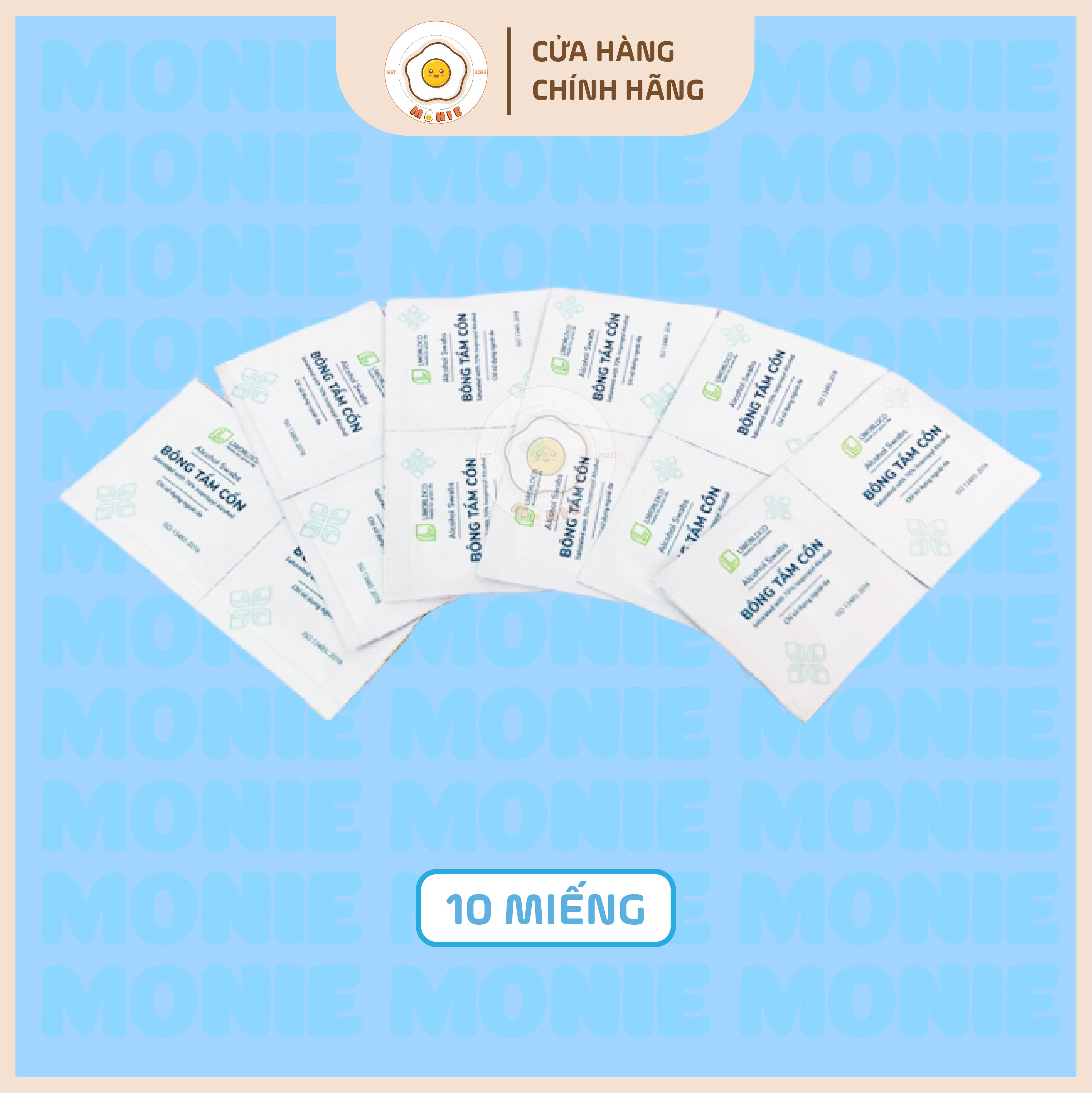 Bông Tẩm Cồn Alcohol Pad.