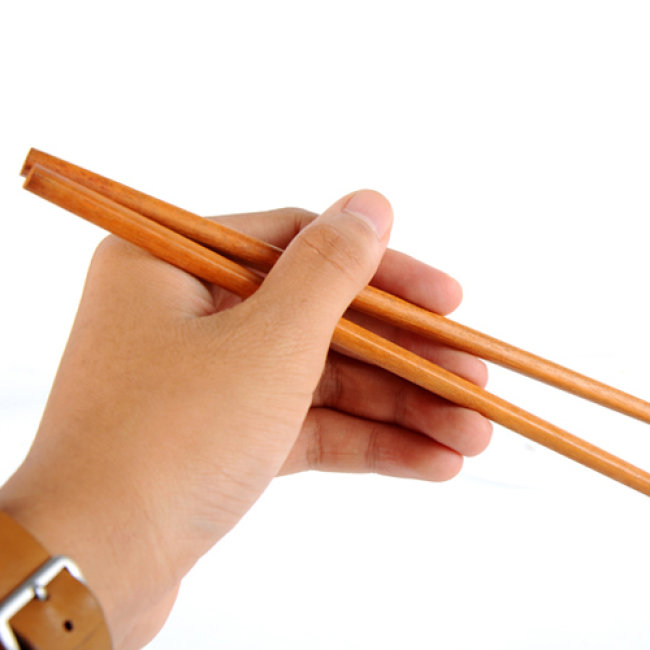 COMBO 10 Đôi Đũa Gỗ Tự Nhiên Màu Nâu