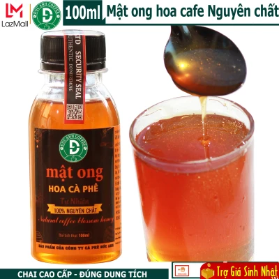Chai 100ML Mật ong nguyên chất hoa, chai nhỏ tiện dụng thương hiệu DUC ANH COFFEE của công ty cà phê Đức Anh - Mat ong Duc Anh