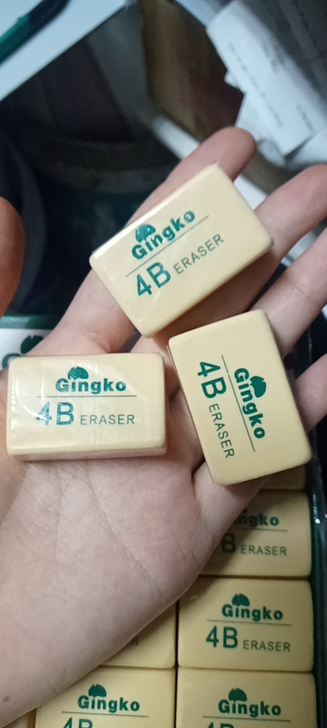 Tẩy gingko 4b, tẩy gôm vàng 4b