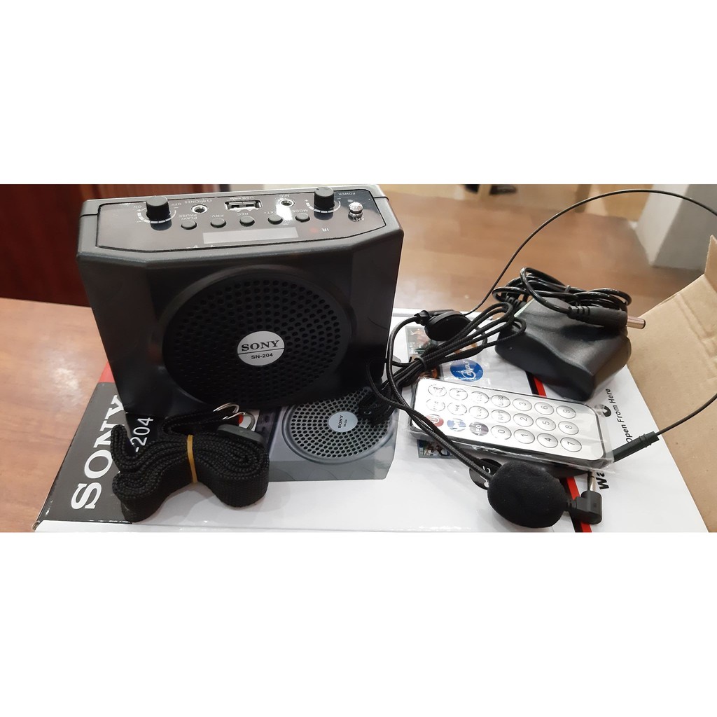Loa trợ giảng Sony SN - 204 (usb, Fm, Mp3)