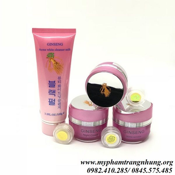 BỘ GINSENG MỜ NÁM, TÀN NHANG, DƯỠNG TRẮNG DA