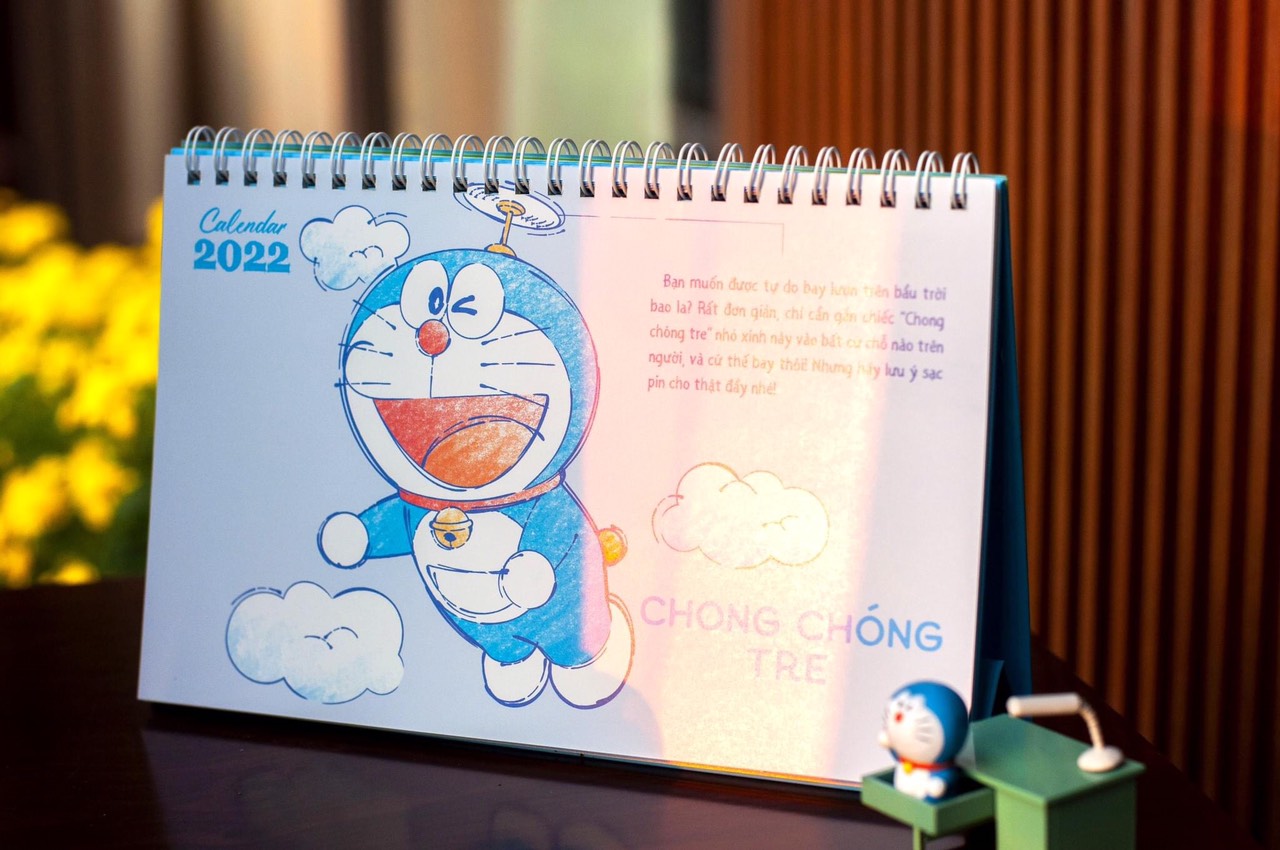 Lịch Để Bàn Doremon Doraemon