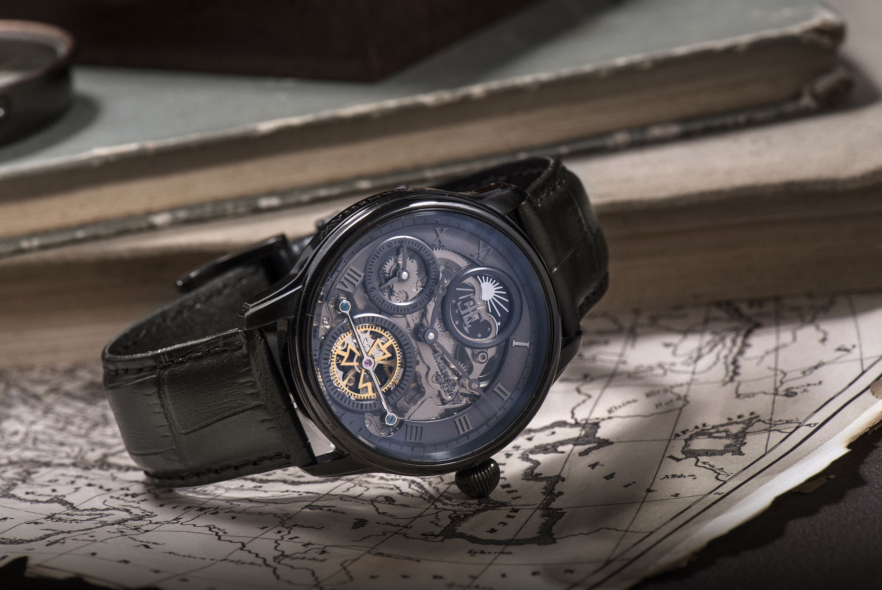 Đồng hồ nam dây da Thomas Earnshaw - ES-8063-03