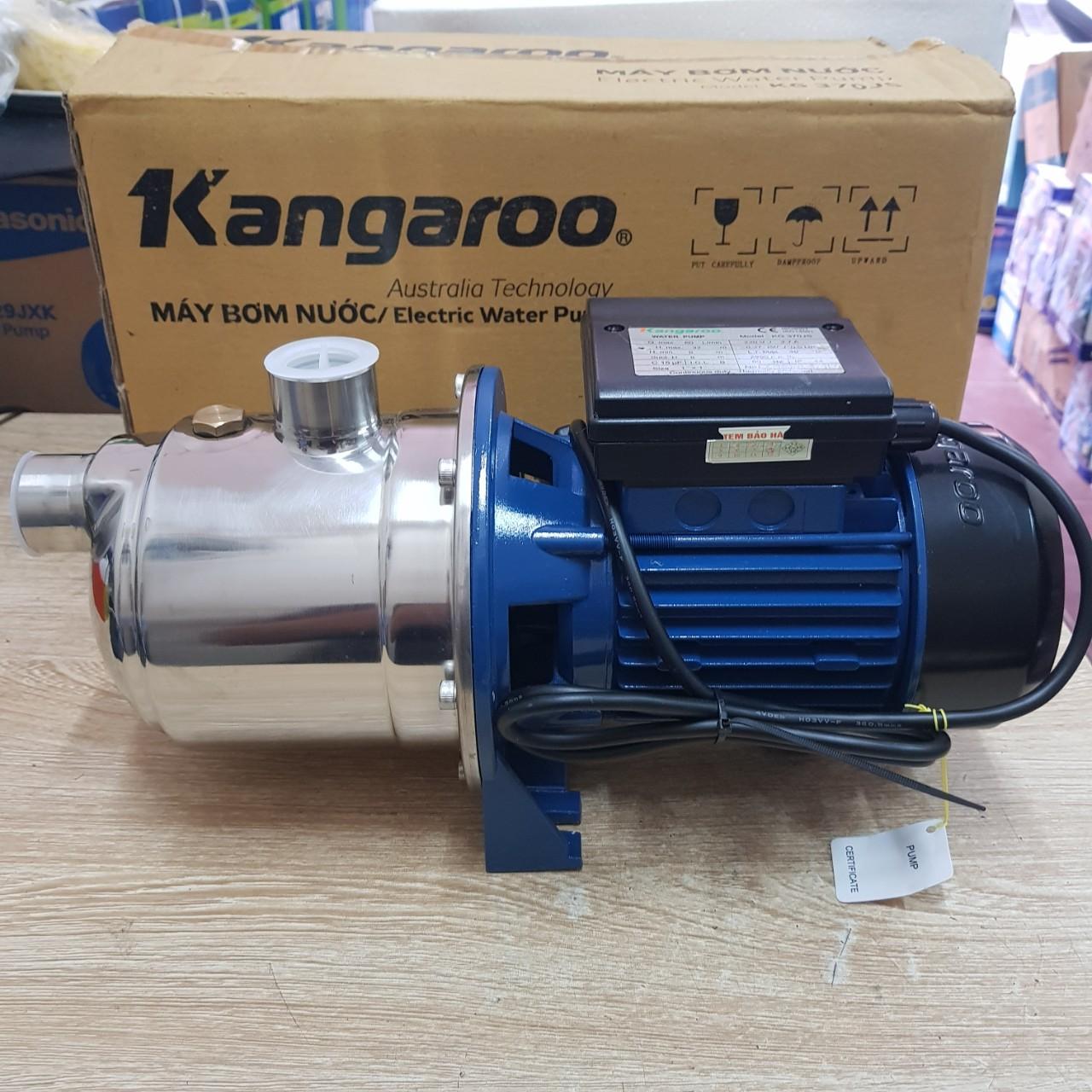 Máy bơm bán chân không inox kangaroo KG 370JS