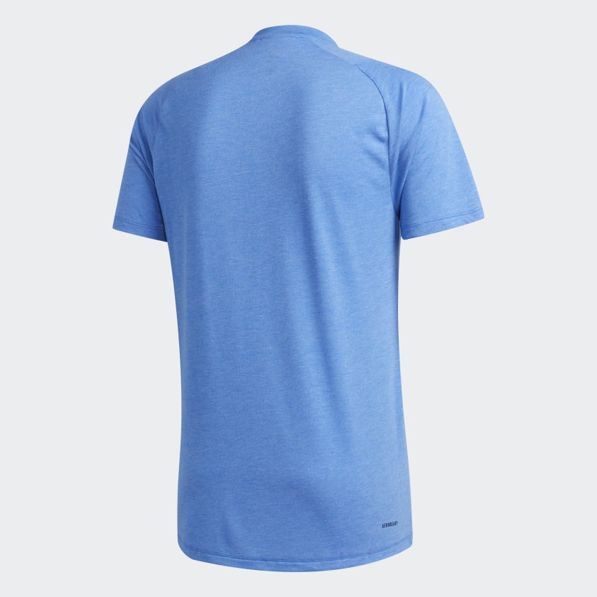 [CHÍNH HÃNG] Adidas TRAINING FreeLift Sport Prime Heather Tee Blue FL4633