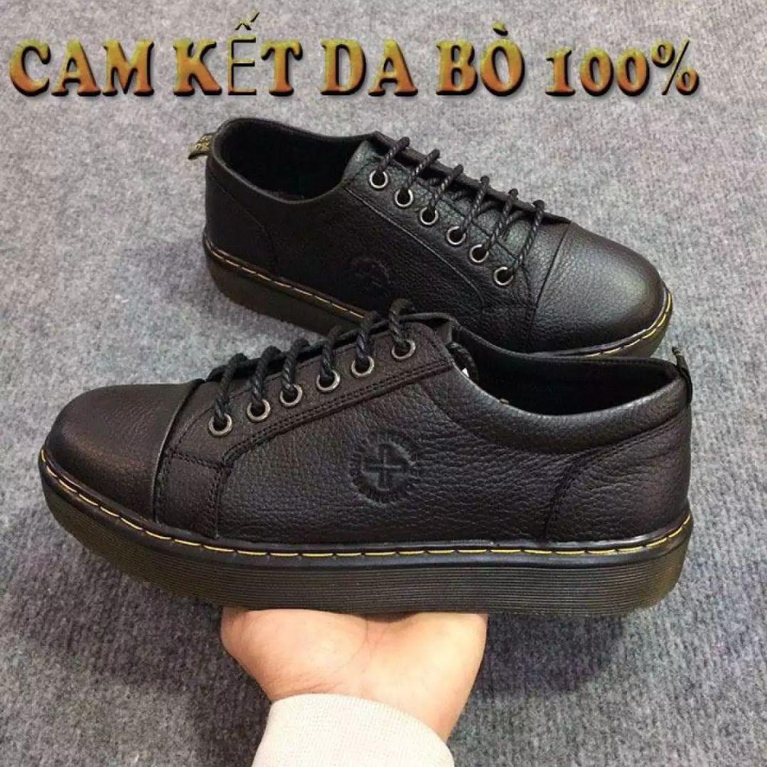 giầy đốc đế khâu tăng chiều cao hàng da bò cao cấp