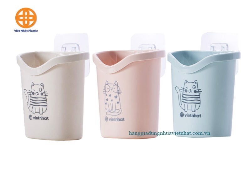 Cốc dán tường tiện ích 6370 Việt Nhật Plastic