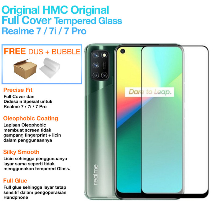 Kính cường lực Realme 7i (Full Màn, Full keo)