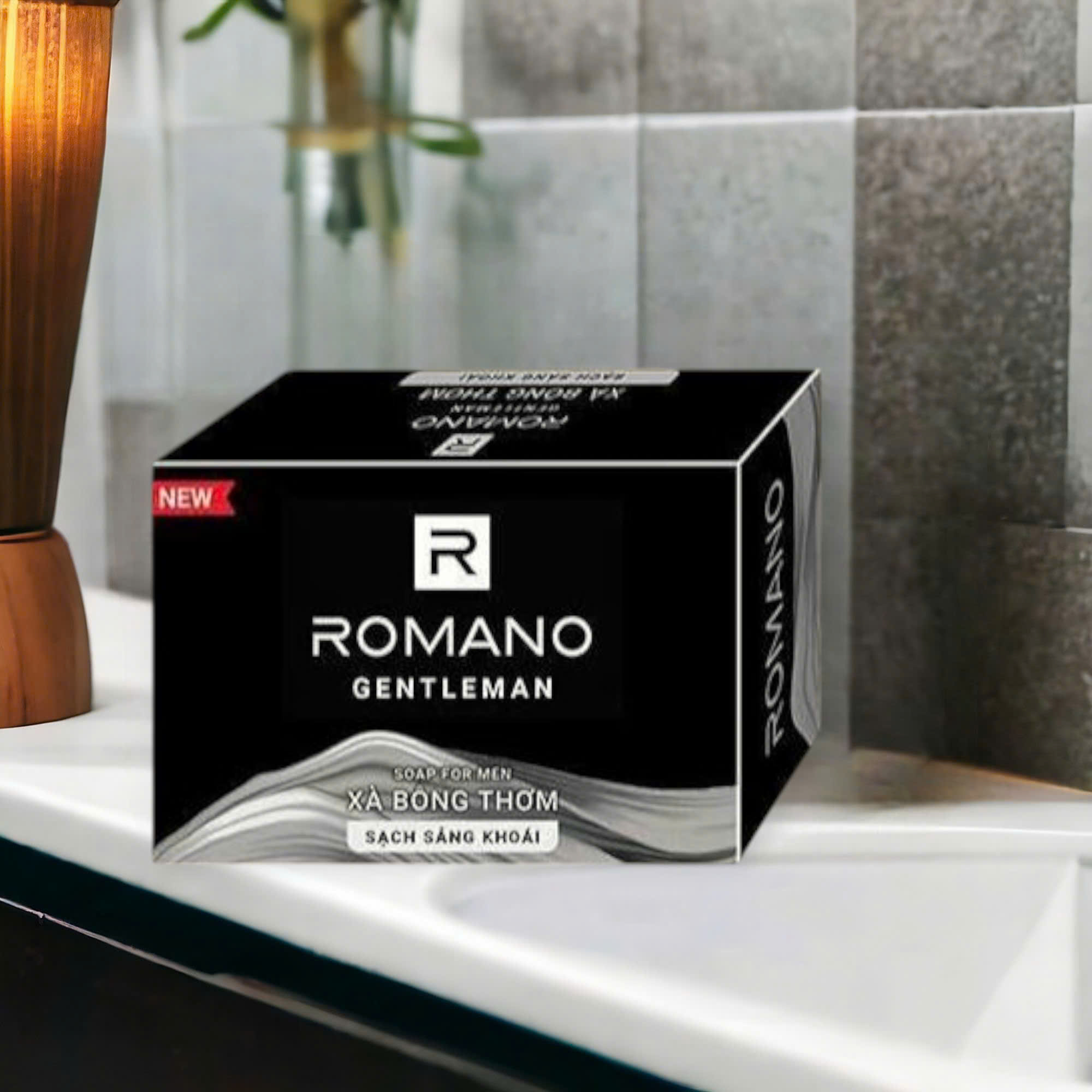 Xà Bông Cục Romano 90g/120g – Sạch Sâu, Thơm Lâu, Hương Nước Hoa Nam Tính, Đủ Loại