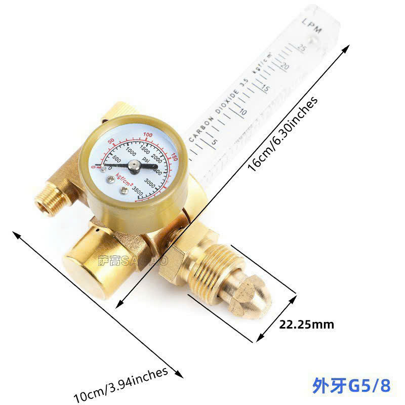 [HCM]Đồng hồ Argon dùng cho máy hàn Tig
