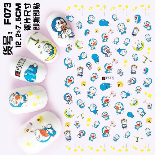 STICKER DÁN MÓNG DORAEMON
