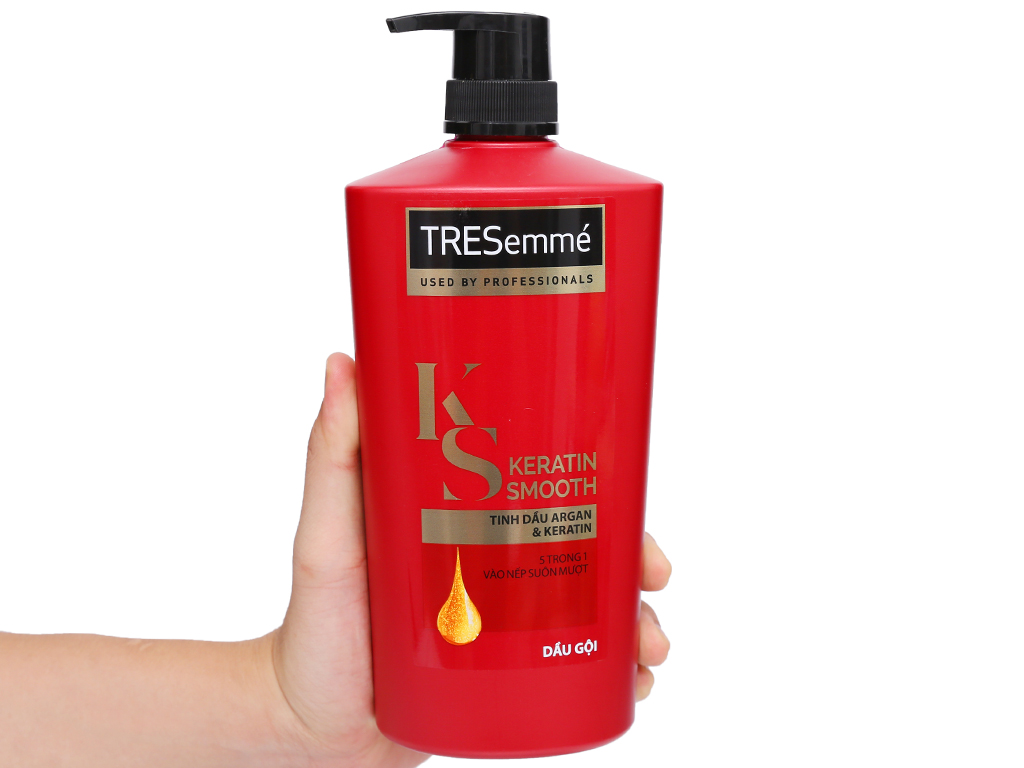 [HCM]Dầu gội TRESemme Keratin Smooth tinh dầu Argan 650ml