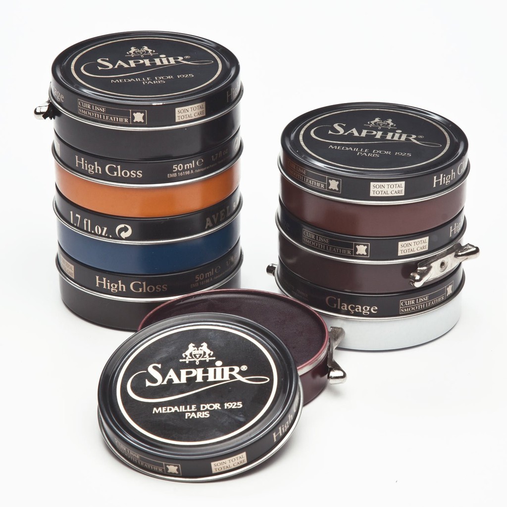 Xi đánh giày đen cao cấp MDO Saphir Pate de luxe1925