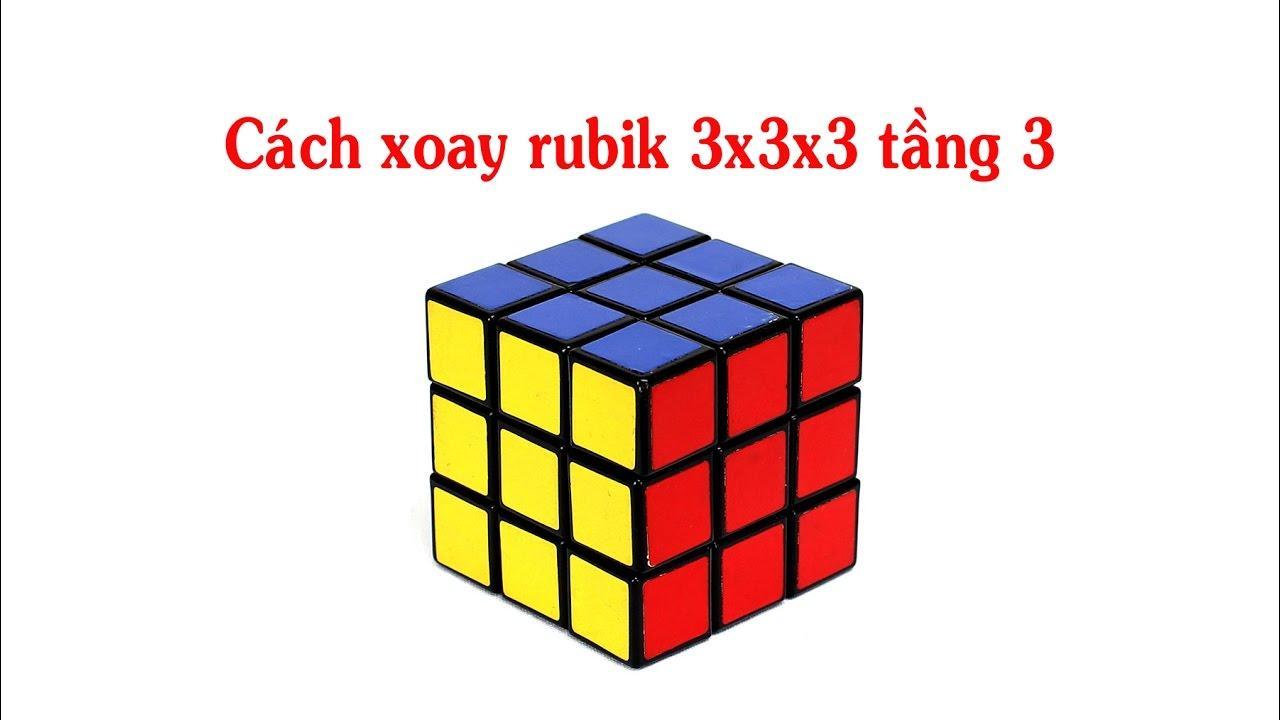 Đồ Chơi Phát Triển Kỹ Năng Rubik 3X3X3