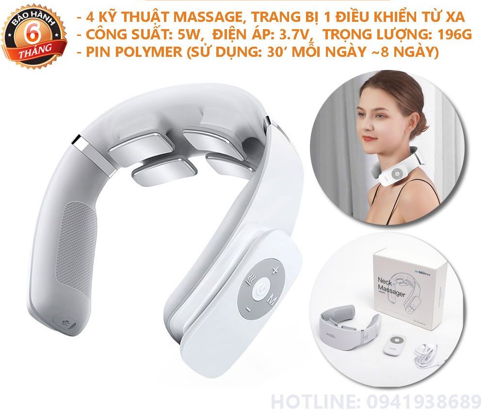 Máy massage cổ xung điện Xiaomi Jeeback G3