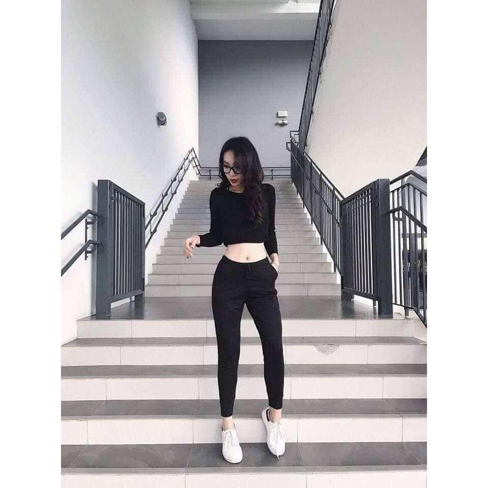 Quần Jogger gân tăm cao cấp