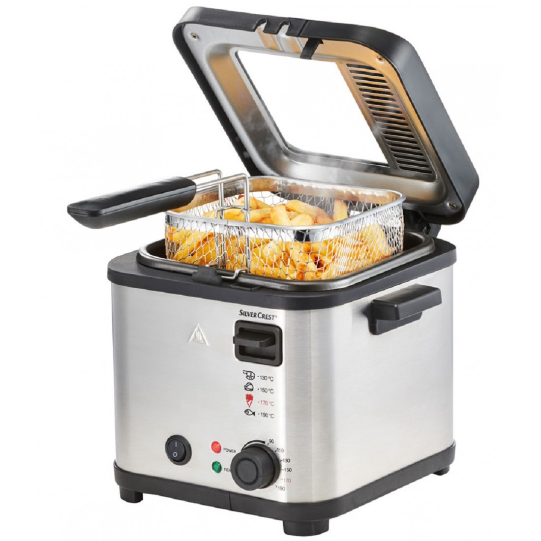 NỒI CHIÊN NGẬP DẦU 2 TRONG 1 SILVERCREST MINI