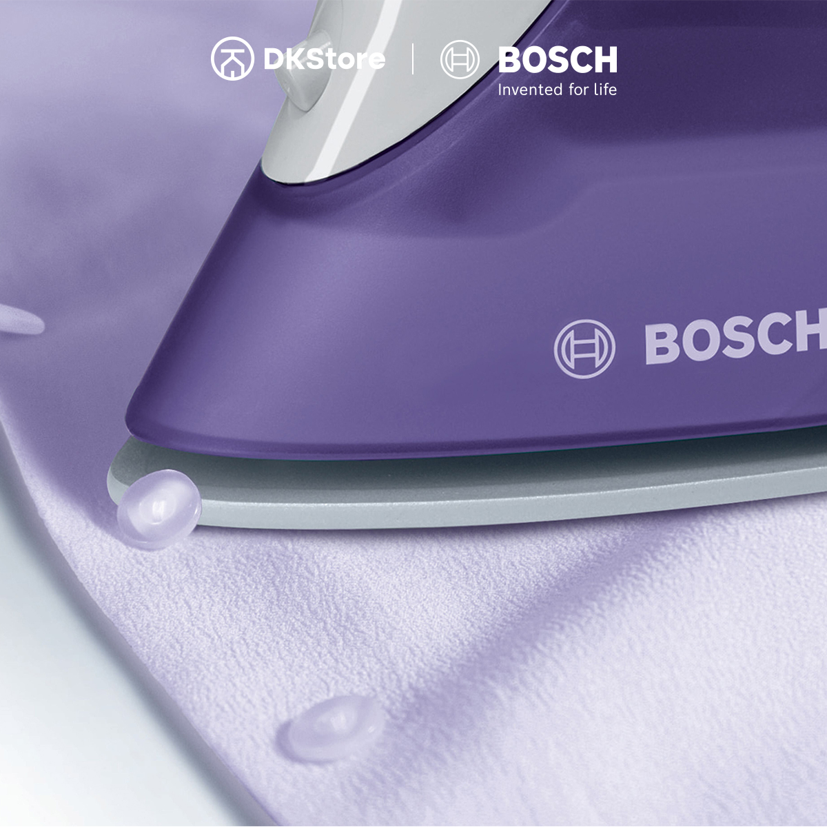 Voucher FreeShip 40K BOSCH TDA2651GB Bàn Ủi Bàn Là Hơi Nước Phun