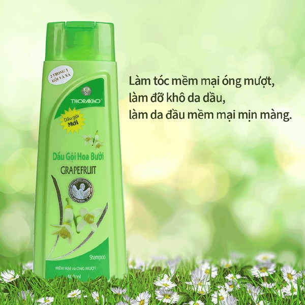[HCM]Dầu Gội Xả Thorakao Hoa Bưởi - 400ml