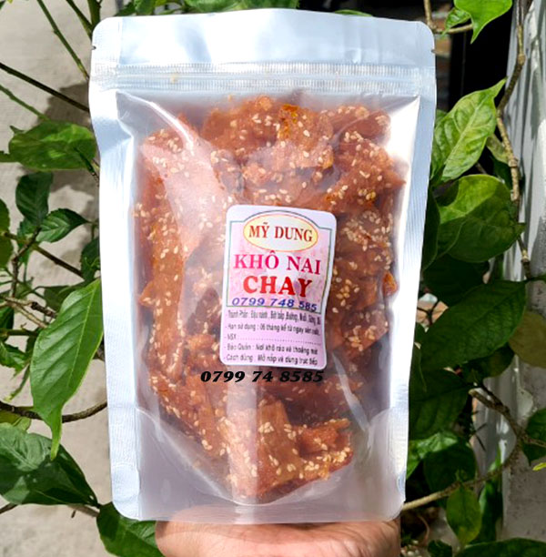 KHÔ NAI CHAY 200GR NHÀ LÀM