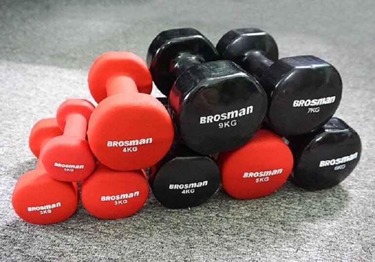 Tạ tay cao cấp Brosman loại 3kg (1 quả)
