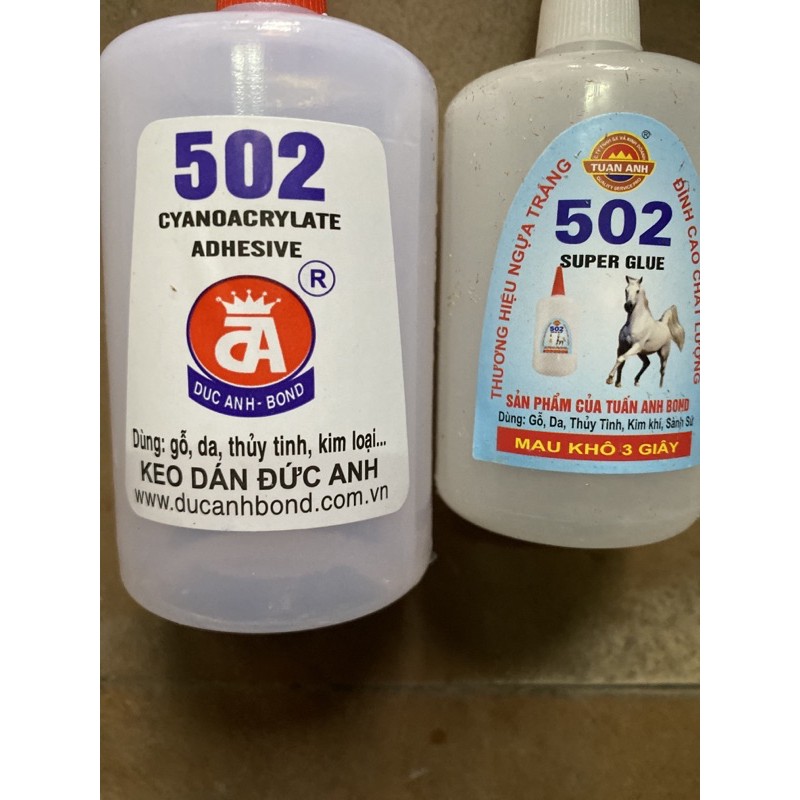 Keo 502 Đức Anh -100Ml / Giá 1 Lọ