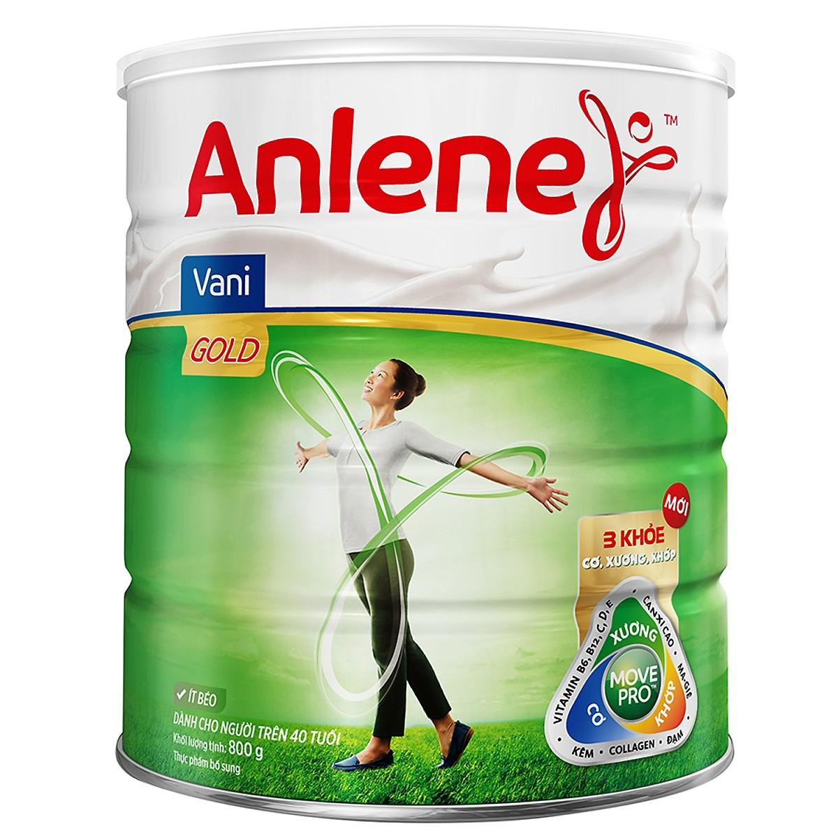 Sữa bột Anlene