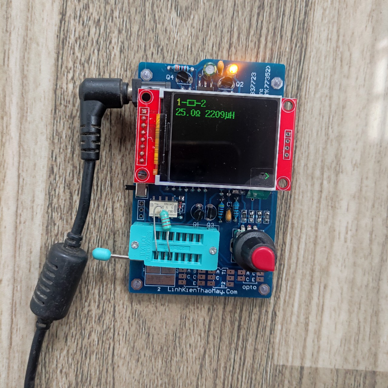 Máy test linh kiện LCR đa năng T9.2022 (bản cập nhật mới V1.47)