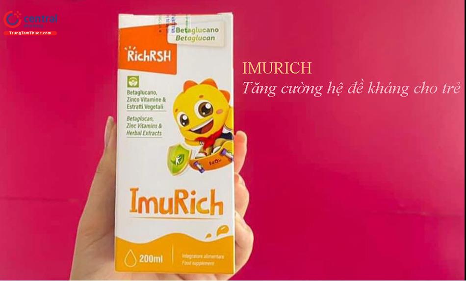 [Free ship + Quà Tặng Ngẫu Nhiên] Imurich tăng sức đề kháng cho bé nhập khẩu từ Ý
