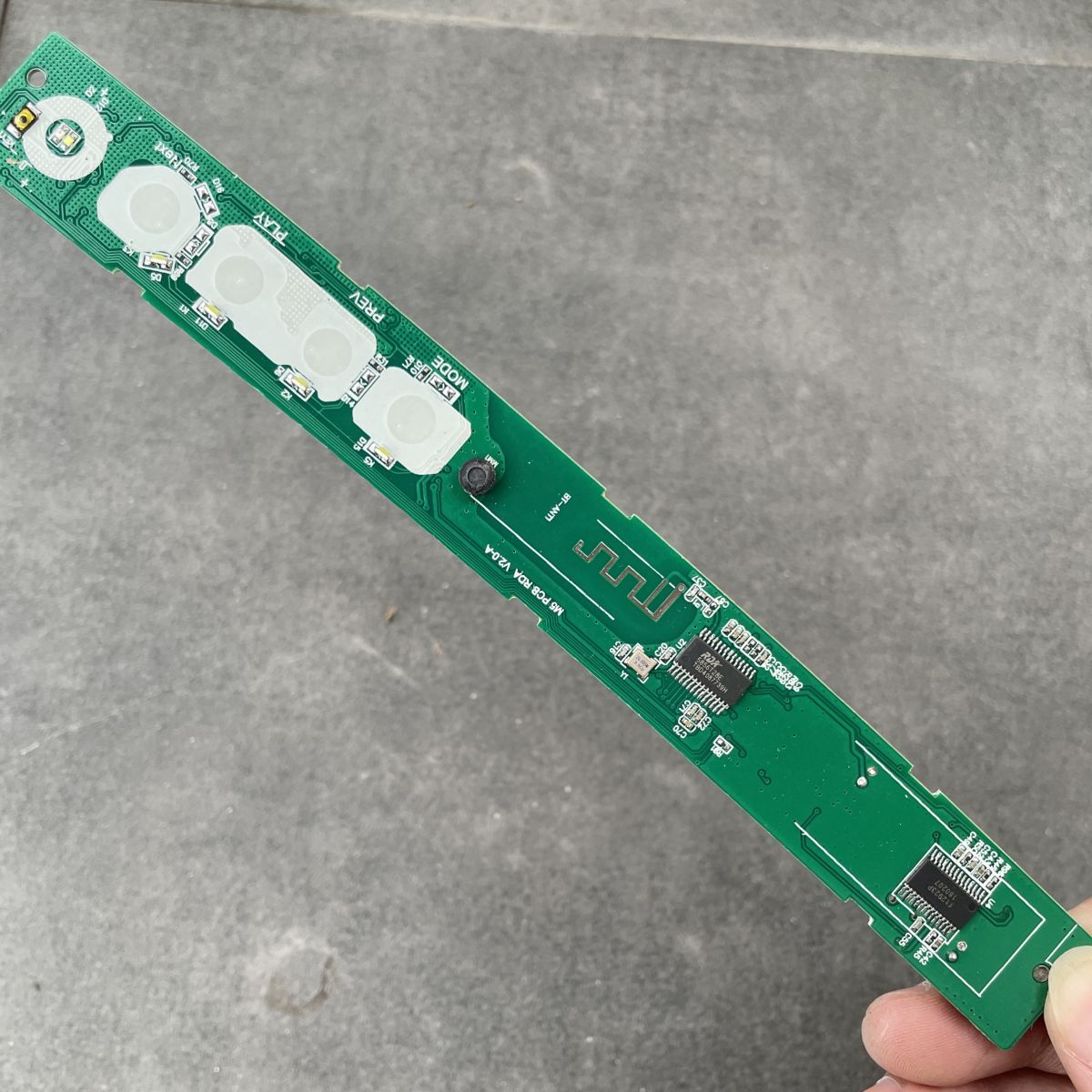 Mạch bluetooth 2x5w phím cảm ứng