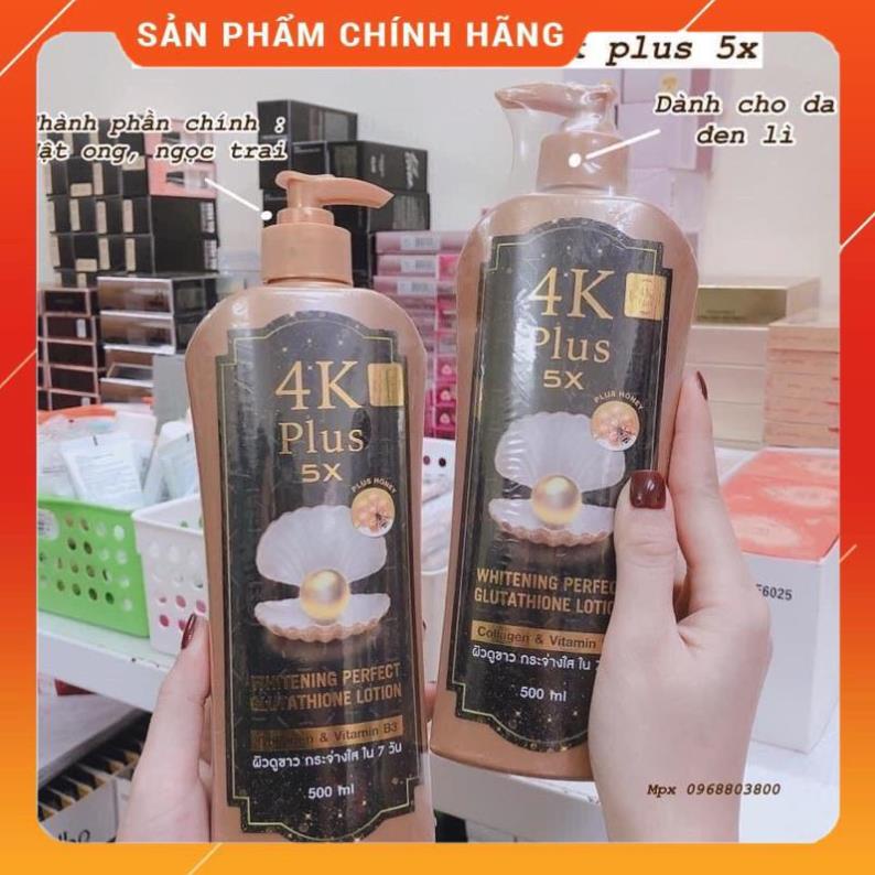 [CHÍNH HÃNG] Dưỡng thể 4k plus 5x thái lan
