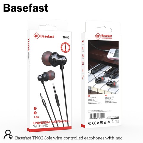 Basefast TN01/ TN02 - Tai Nghe Cao Cấp 3.5mm