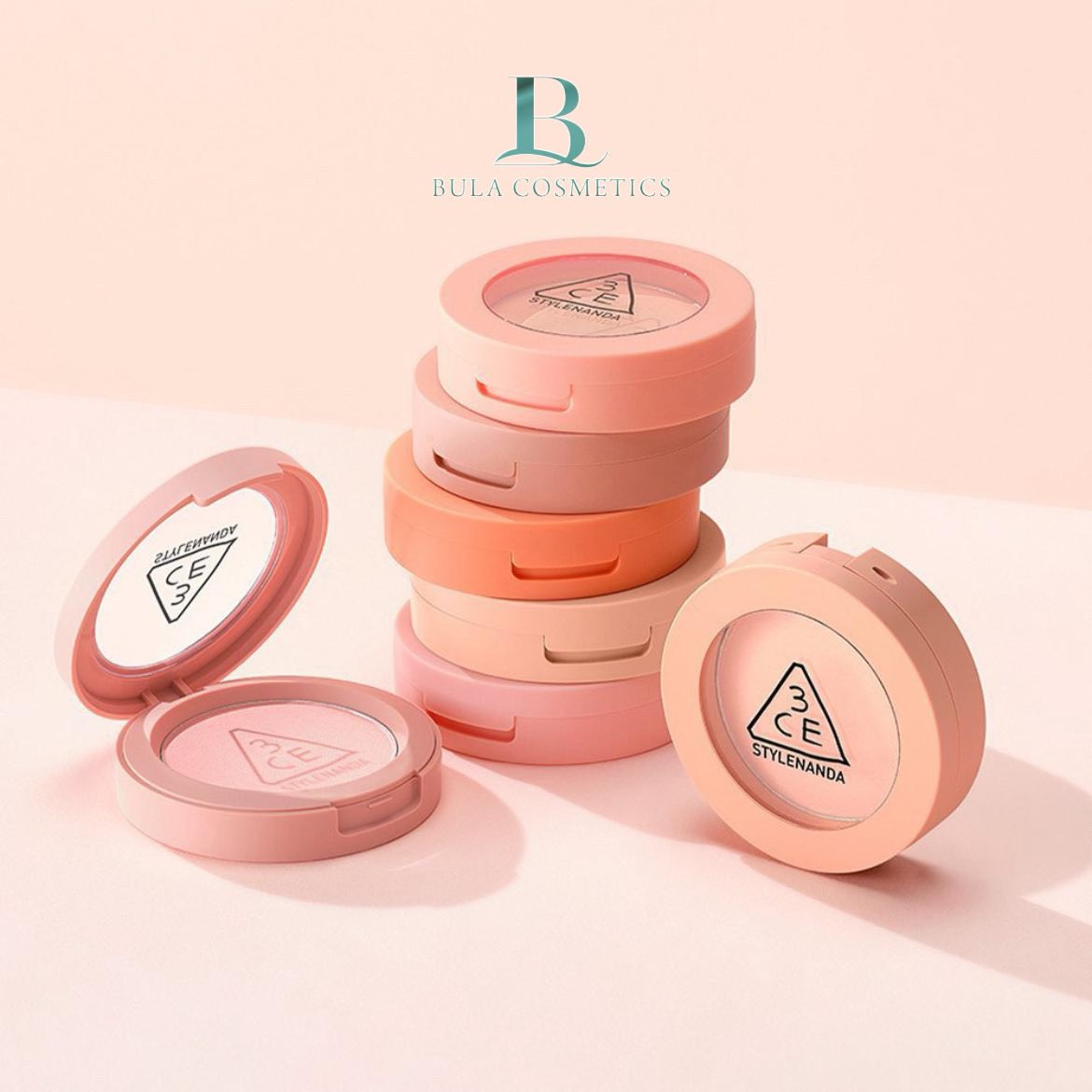Phấn Má Hồng 3CE Face Blush, Phấn Má Hồng Mềm Mịn Siêu Lì 5.5g